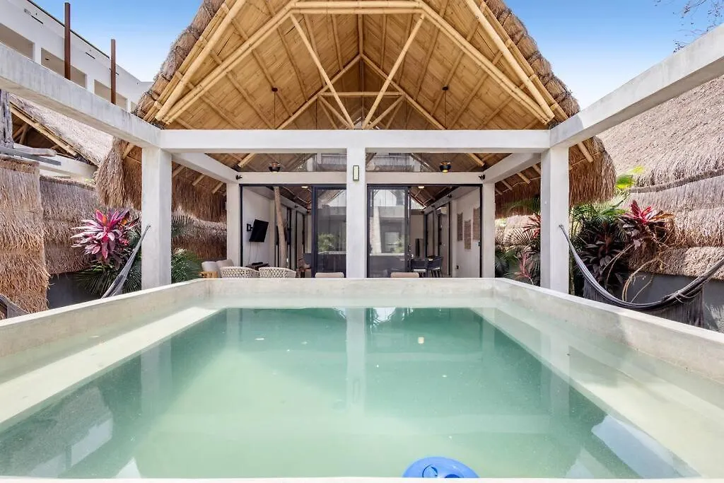 Lux Toh Villa, Rooftop Pool, Wifi, Transport Tulum 0*,  Mexiko