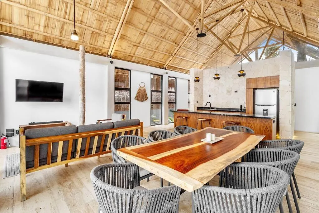Apartment Lux Toh Villa, Rooftop Pool, Wifi, Transport Tulum